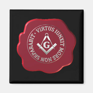 Masonwachs-Siegel Magnet