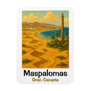 Maspalomas Dünen Gran Canaria Kanarische Insel Magnet
