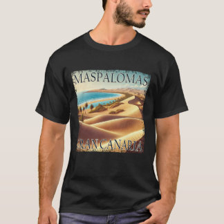 Maspalomas Gran Canaria Strand Sommerwüste T-Shirt
