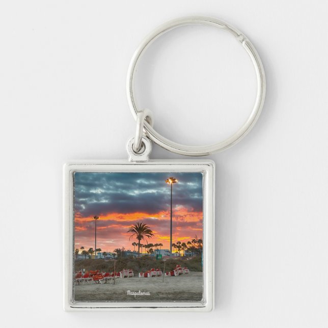 Maspalomas Sunset Schlüsselanhänger (Vorne)