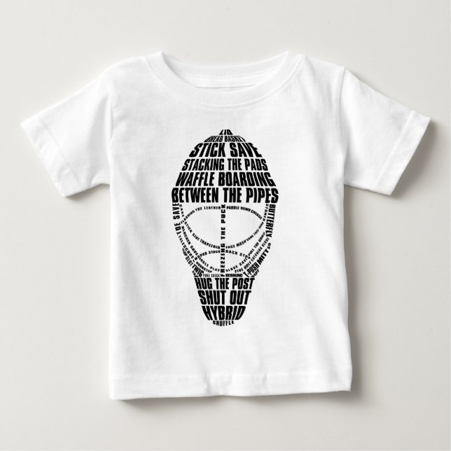 Masque de gardien de hockey TShirt (Devant)