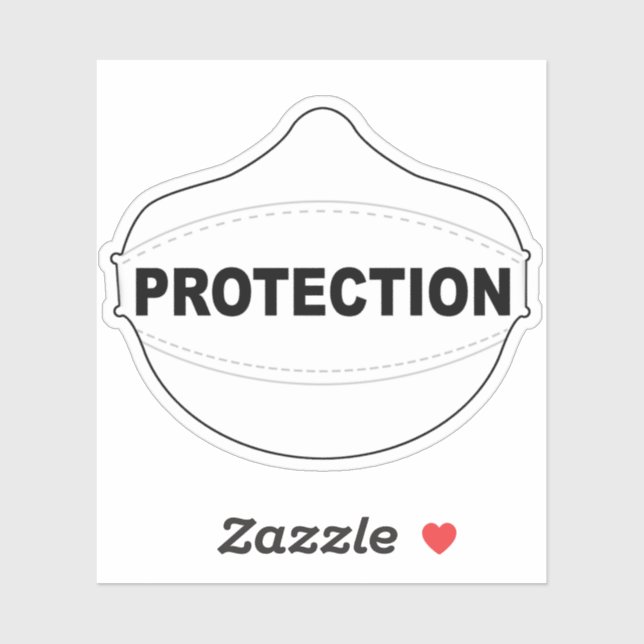 Masque de protection autocollant vinyle (Feuille)