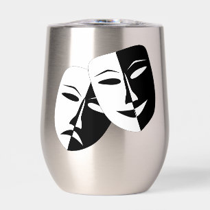 Masque de théâtre comique/tragique
