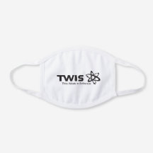 TWIS Coton Masque Visage Blanc