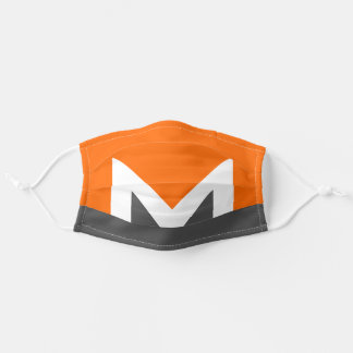 Masque En Tissu Masque de visage de tissu Monero XMR