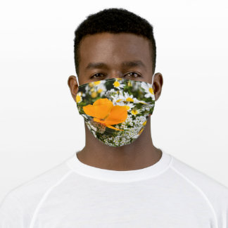 Masque En Tissu Pavot de Californie