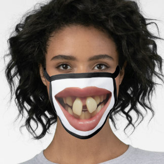 Masque En Tissu Vent entre mes dents