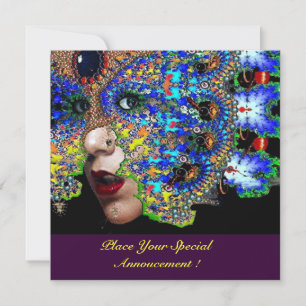 MASQUE ÉPHÉMÈRE Invitation au Bal Masqué d'Hallowe