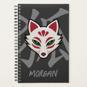 Masque KITSUNE Fox - Art de rue personnalisé