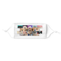 Masque Visage Peke 2 Blanc