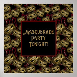 MASQUERADE ART POSTER