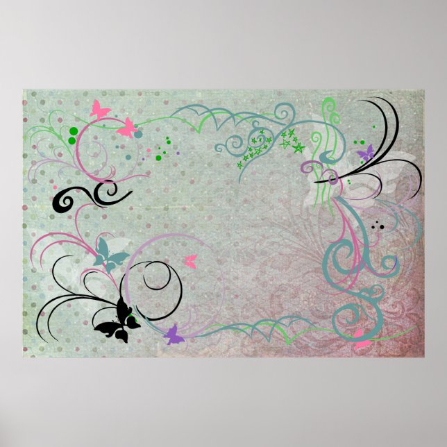 Masquerade Background Poster (Vorne)