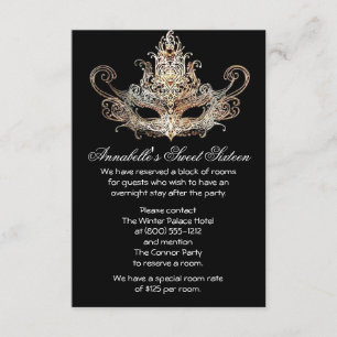 Masquerade Ball Hotel Unterkünfte Karten
