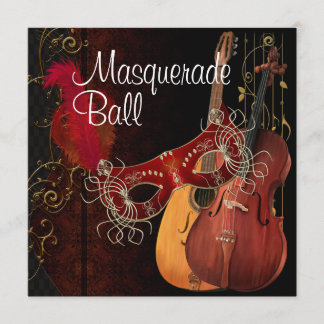Masquerade Ball Invi Einladung