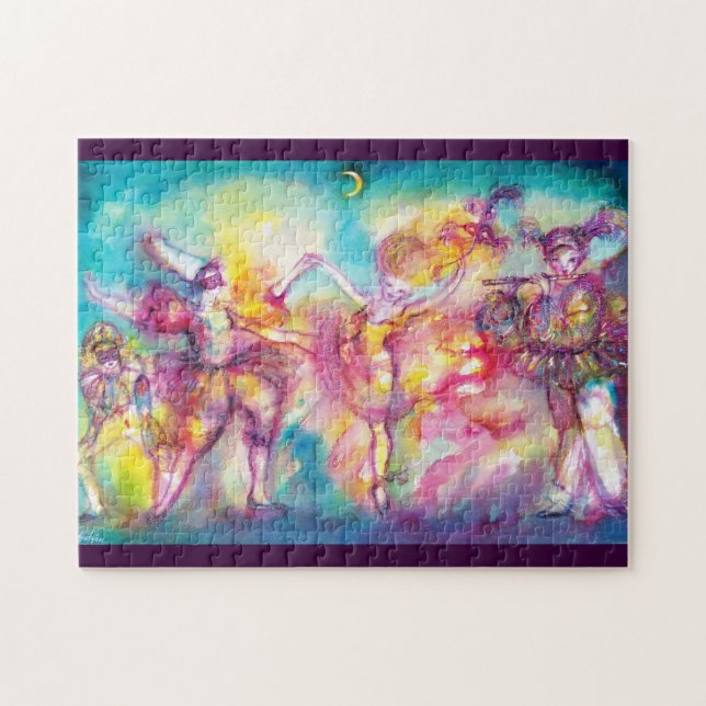 MASQUERADE BALL ,Mardi Gras Masken,Tanz,Musik (Horizontal)