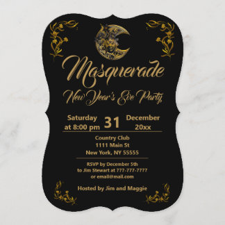 Masquerade Ball Party Einladung