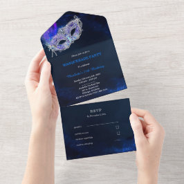 Masquerade Ball und UAWG Template All In One Einladung