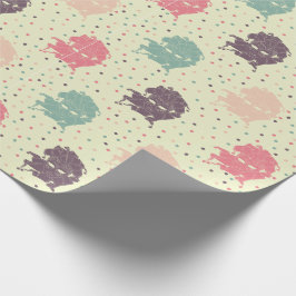 Masquerade Ball Venezianisch Masken Gemustert Geschenkpapier