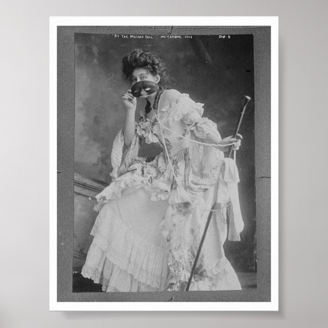 Masquerade-Foto Poster (Vorne)