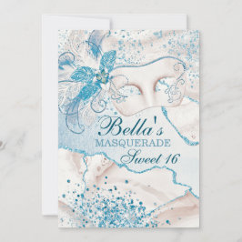 Masquerade Geburtstagsparty Einladungen