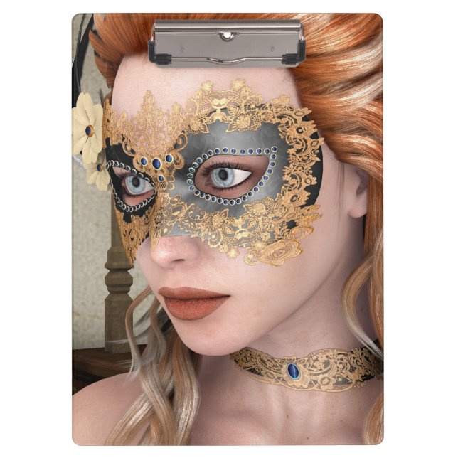 Masquerade Klemmbrett (Vorderseite)
