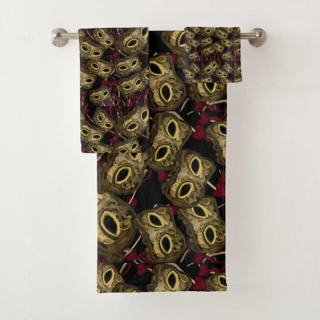 MASQUERADE-KUNST       BADHANDTUCH SET (Insitu)