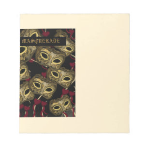 MASQUERADE-KUNST NOTIZBLOCK