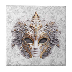 Masquerade Maske gefärbt in Grays Fliese