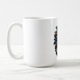 Masquerade-Maske T-Shirt, Symmetrische Filigran-Vo Kaffeetasse