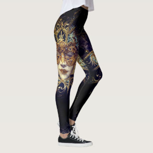 Masquerade Maske Viktorianisch elegant gotisch Leggings