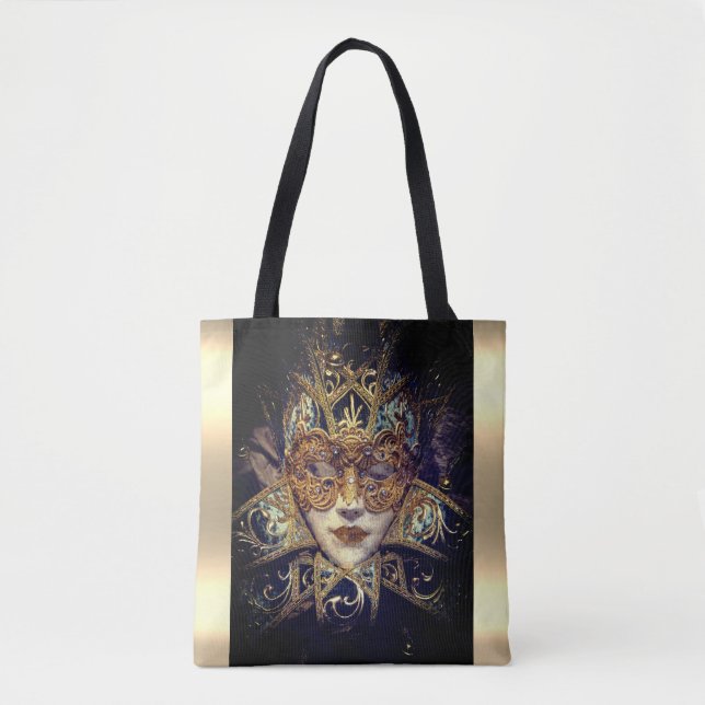 Masquerade Maske Viktorianisch elegant gotisch Tasche (Vorderseite)
