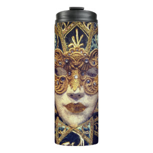 Masquerade Maske Viktorianisch elegant gotisch Thermosbecher
