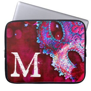 Masquerade Maskenkostüm Monogramm 15" Laptop-Gehäu Laptopschutzhülle