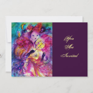 MASQUERADE NIGHT PARTY EINLADUNG