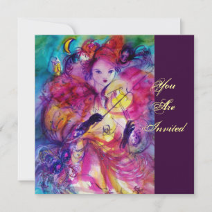 MASQUERADE NIGHT PARTY EINLADUNG