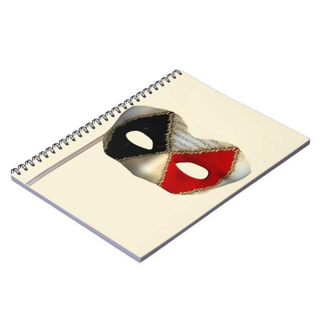 Masquerade Notizblock (Linke Seite)