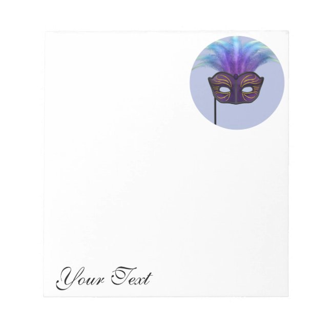 Masquerade Notizblock (Vorderseite)