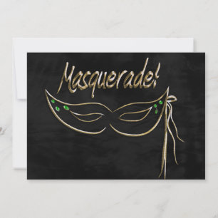 Masquerade-Party Einladung