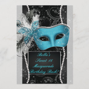 Masquerade-Party Einladungen
