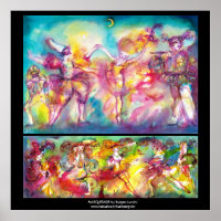 MASQUERADE-PARTY, Mardi-Gras-Masken, Tanz, Musik