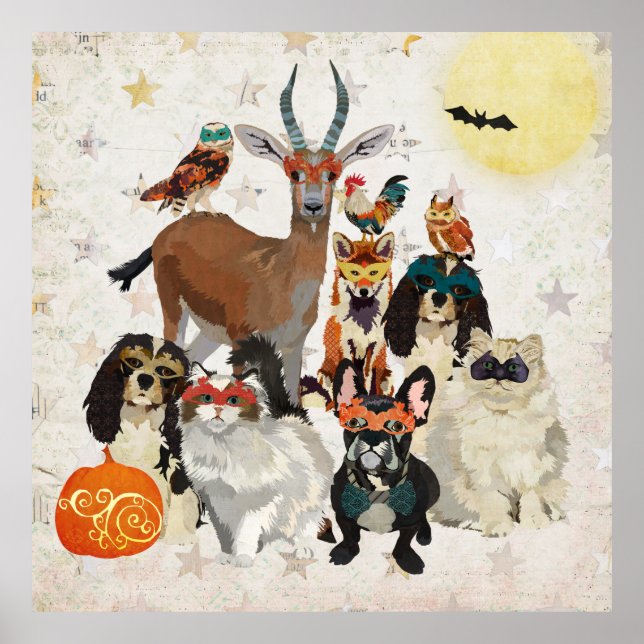 MASQUERADE PARTY Poster (Vorne)