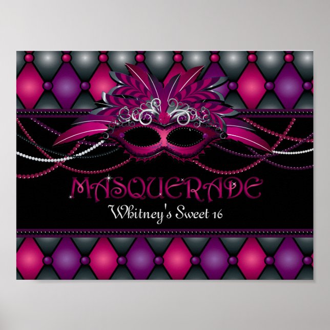 Masquerade Party Poster (Vorne)