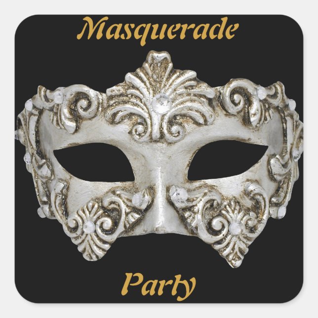 Masquerade Party Stickers (Vorderseite)