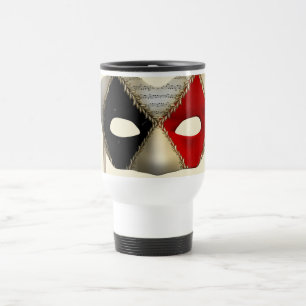 Masquerade Reisebecher