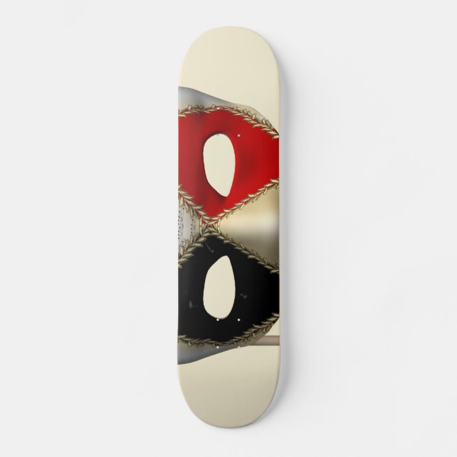 Masquerade Skateboard (Vorderseite)