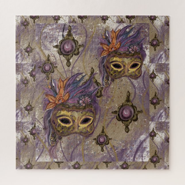 MASQUERADE VENEDIG  KUNST      (Vertikal)