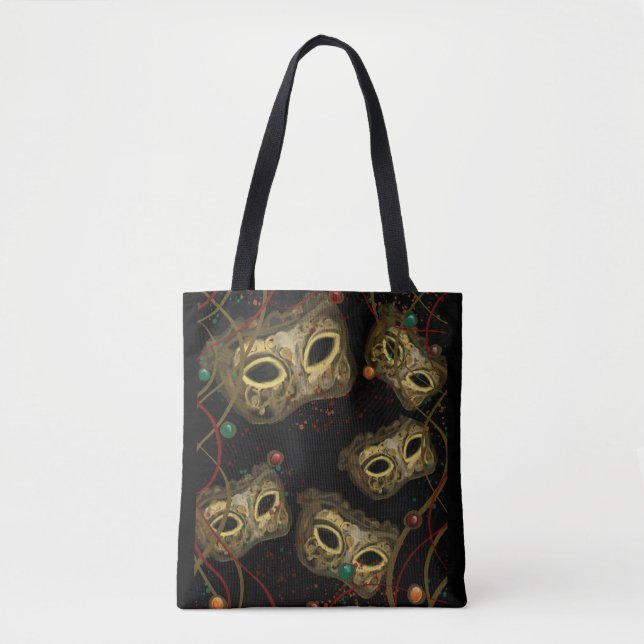 MASQUERADE VENEDIG KUNST      TASCHE (Vorderseite)
