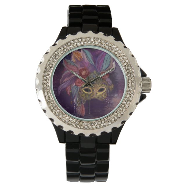 MASQUERADE VENICE ART ARMBANDUHR (Vorderseite)