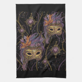 MASQUERADE VENICE ART GESCHIRRTUCH