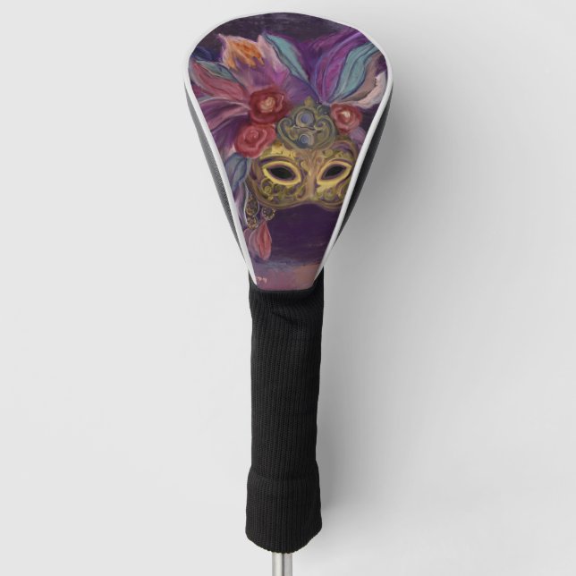 MASQUERADE VENICE ART GOLF HEADCOVER (Vorderseite)